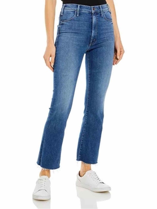 MOTHER Denim - MOTHER Hustler ankle fray dissatisfaction guaranteed
